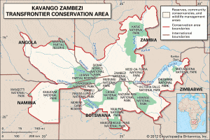 KAZA map