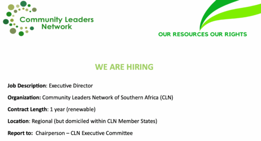 Cover and summary text from ED job advert - 2025/04/25